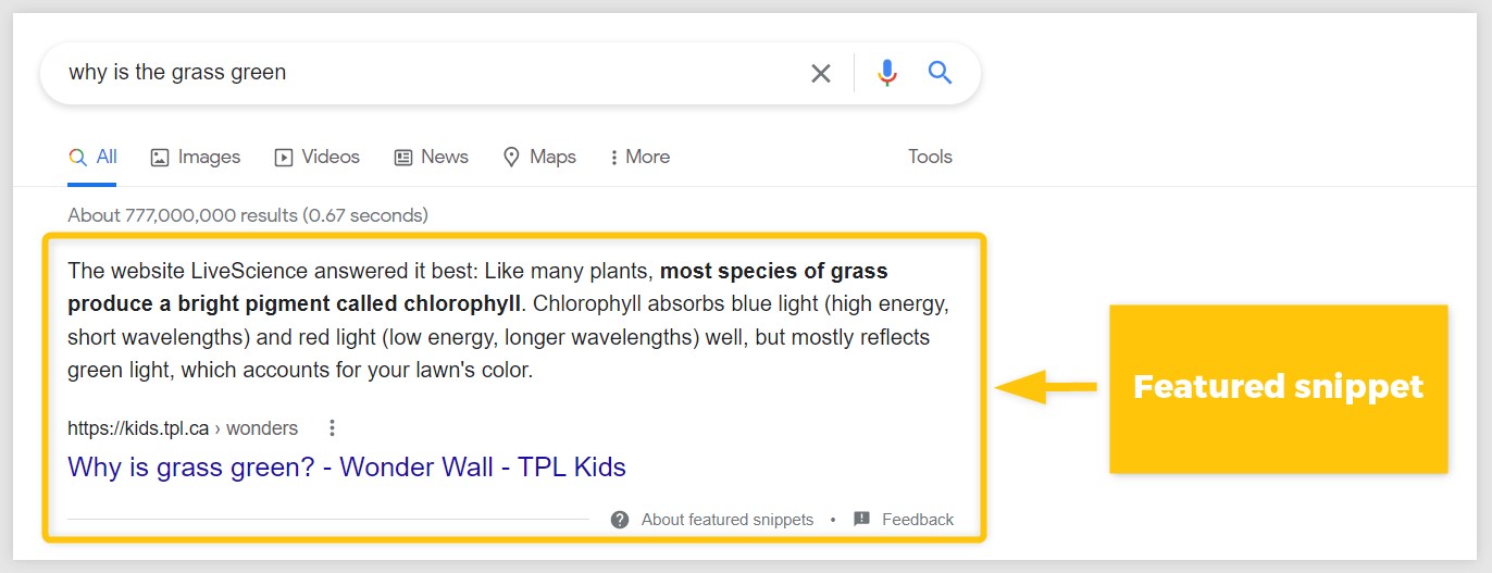 Featured Snippets Nedir? 